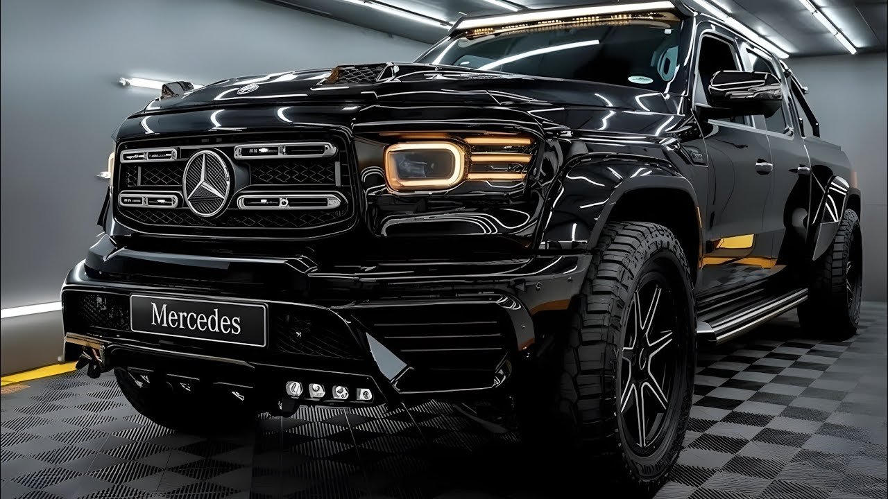 Brand-New 2026 Mercedes-Benz X-Class: Ultimate Luxury Pickup ,Powerful Luxury Pickup, Powerful Engine , Price, Features